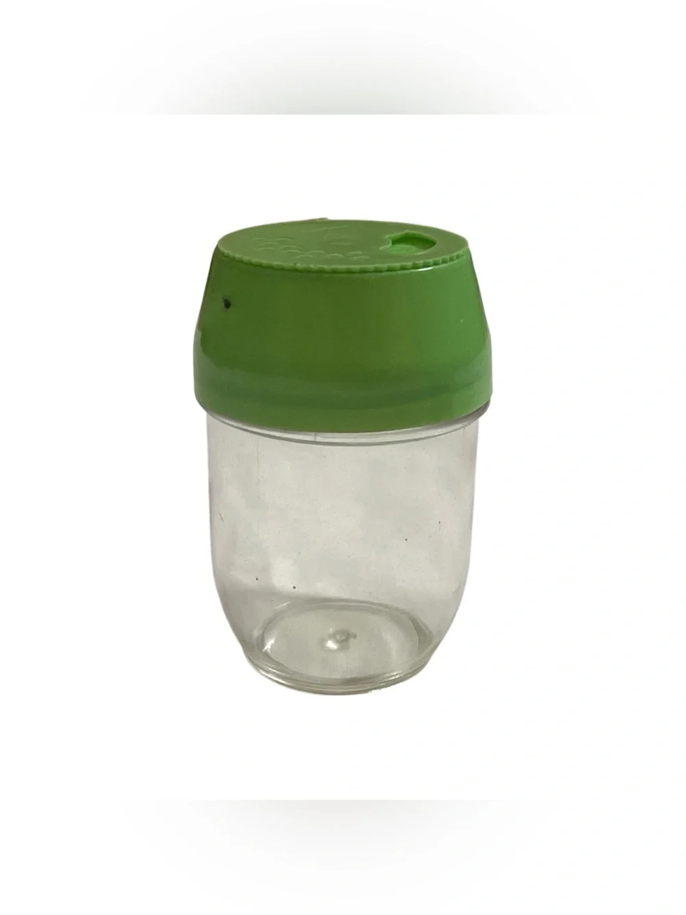 Small Green Plastic Toothpick Container